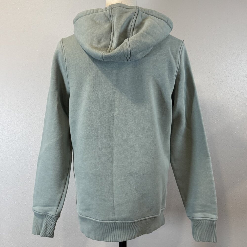 Carhartt Hoodie Sweatshirt Womens Size Small 4-6 Pullover Relaxed Fit Gray Green - Picture 2 of 15